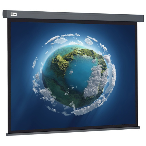 Экран Cactus CS-PSW-187X332-SG Wallscreen настенно-потолочный рулонный серый