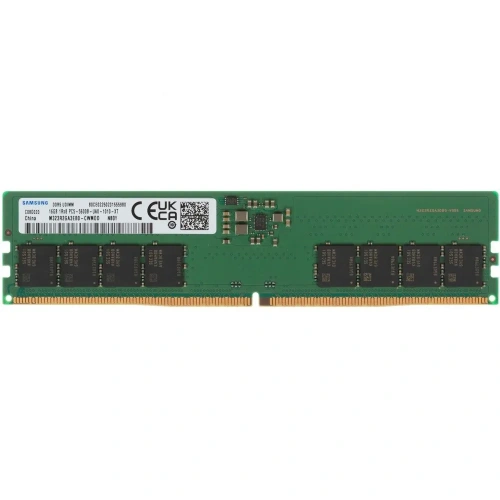 ОЗУ Samsung M323R2GA3EB0-CWMOL 16GB DDR5 5600 UDIMM Desktop Non-ECC,CL46, 1.1V, 1Rx8, Bulk