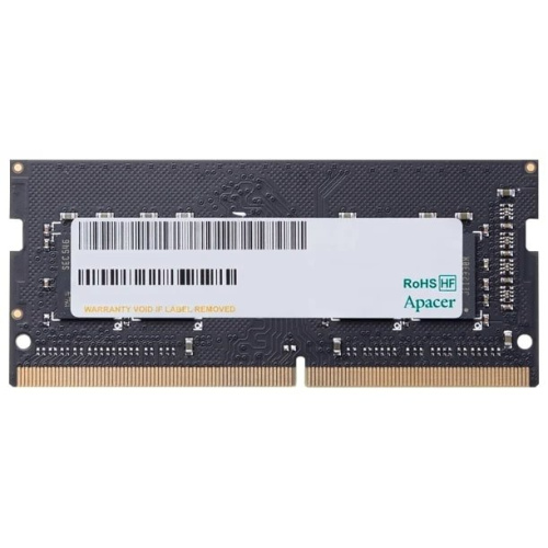 ОЗУ Apacer (AS08GGB32CSYBGH/ES.08G21.GSH) DDR4 8GB 3200MHz SO-DIMM (PC4-25600) CL19 1.2V (Retail)