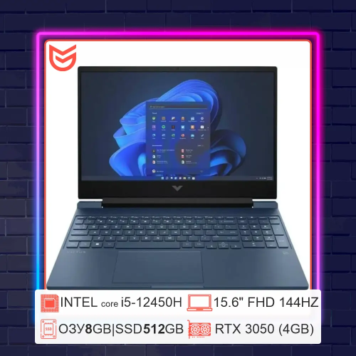 15.6" Ноутбук HP Victus 15-fa0033dx синий