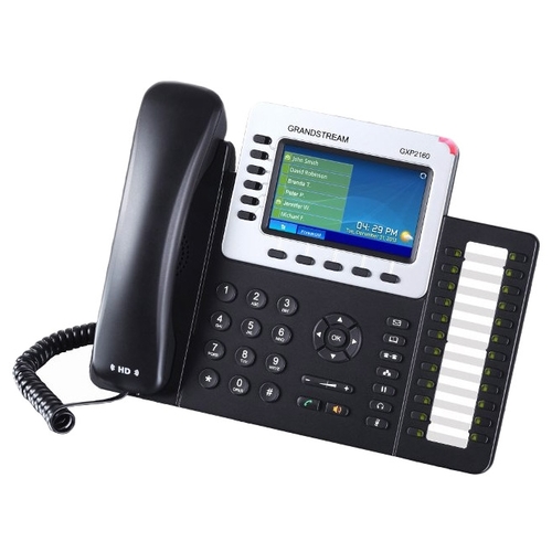Телефон IP Grandstream GXP-2160 черный