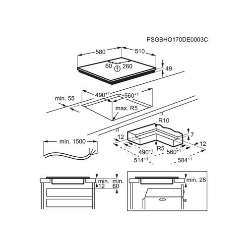 Индукционная варочная поверхность Electrolux KIV634I