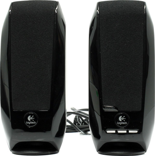 Колонки Logitech S150 2.0 (980-000029) черный 1.2Вт