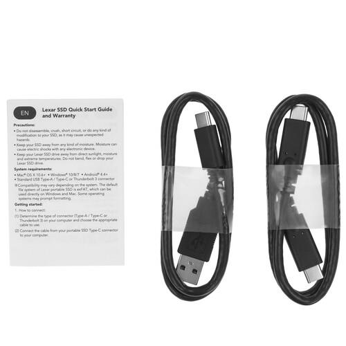 2000 ГБ Внешний SSD Lexar SL200 2Tb [LSL200X002T-RNNNG]