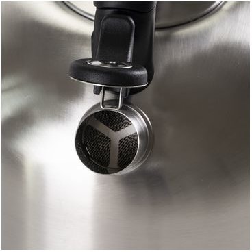 Чайник Galaxy GL0322 нерж/черный