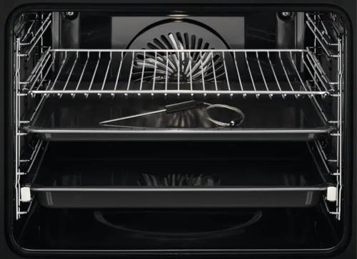 Электрический духовой шкаф AEG BPE546360M серебристый