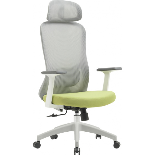 Кресло Cactus CS-GMC515-GYGN серый сиденье салатовый