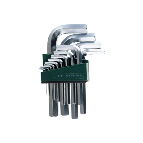 Набор ключей шестигранных ROCKFORCE RF-5137 Г-образных 2-19мм 13 предметов