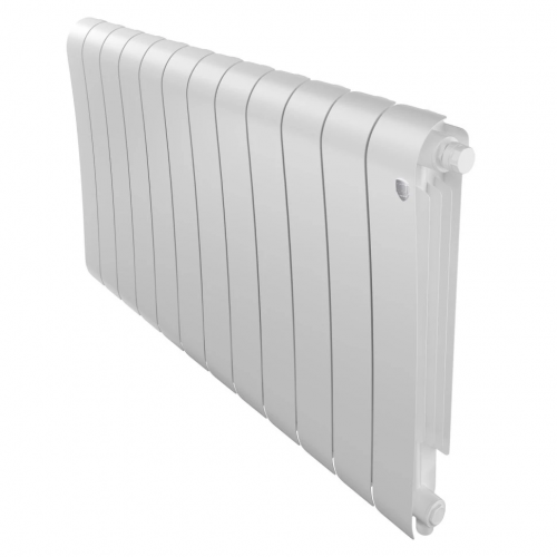 Биметаллический радиатор отопления  Royal Thermo Infinity 500 Vr80 12 Секций Bianco Traffico