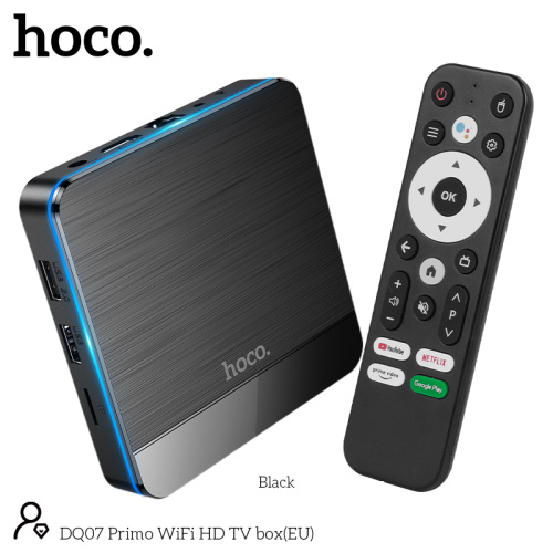 ТВ-приставка HOCO DQ07 Primo WiFi HD черный ТВ-приставка HOCO DQ07 Primo WiFi HD черный