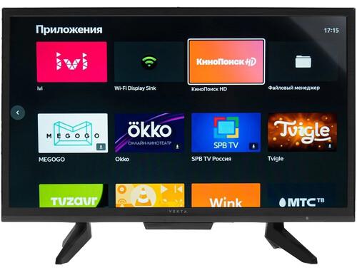 24" (60 см) LED-телевизор Vekta LD-24SR4715BS черный