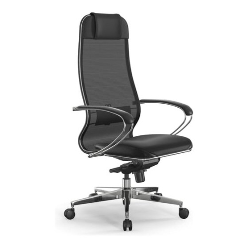 Кресло МЕТТА Samurai Comfort S Infinity z509149693 на колесиках, эко.кожа, черный
