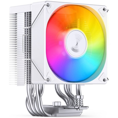 Кулер JONSBO CR-1400 Evo ARGB White LGA1700/1200/115X/AM5/AM4 (TDP 180W, PWM, 92mm ARGB Fan, 4 тепловые трубки, 4-pin, белый) Retail