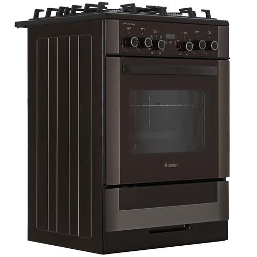 Комбинированная плита Gefest 6502-03 0045 коричневый