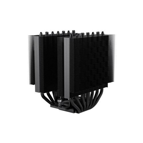 Кулер PCCOOLER RT720 TC (rt720tc-bkawyx-gl), 4-pin, ARGB, 120мм, черный, retail