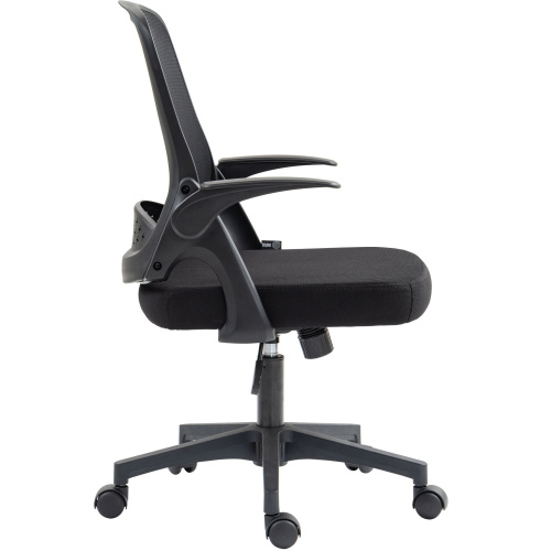 Кресло Cactus CS-MC212-BK черный низк.спин. крестов. пластик