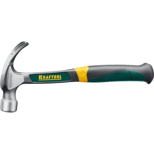 Молоток-гвоздодер KRAFTOOL 20270 цельнометаллический, 560гр