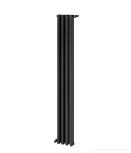 Алюминиевый радиатор отопления Stout SRA-3120-20000704 Anteprima 2000 4 секции черный