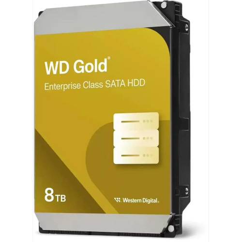 HDD WD Gold WD8005FRYZ, 8ТБ, SATA III, 3.5"