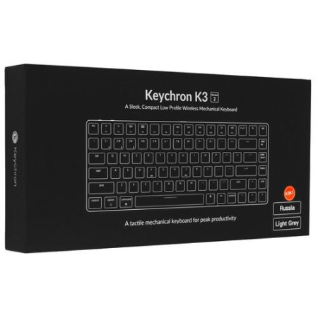 Клавиатура проводная + беспроводная Keychron K3