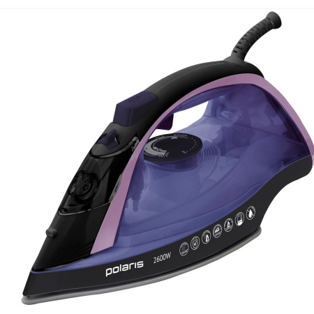 Утюг Polaris PIR 2668AK Черный/фиолетовый