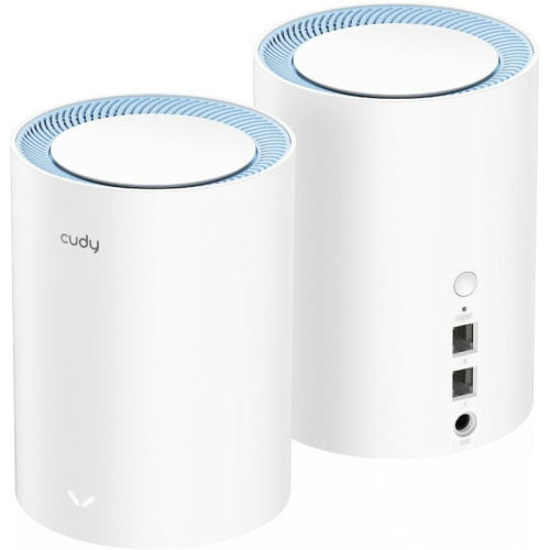 Бесшовный Mesh роутер Cudy M1200 (2-Pack) AC1200 Wi-Fi белый