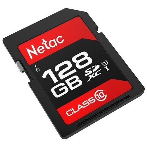 Карта памяти SDHC Netac Class 10 UHS-I P600 (NT02P600STN-128G-R) 128Gb