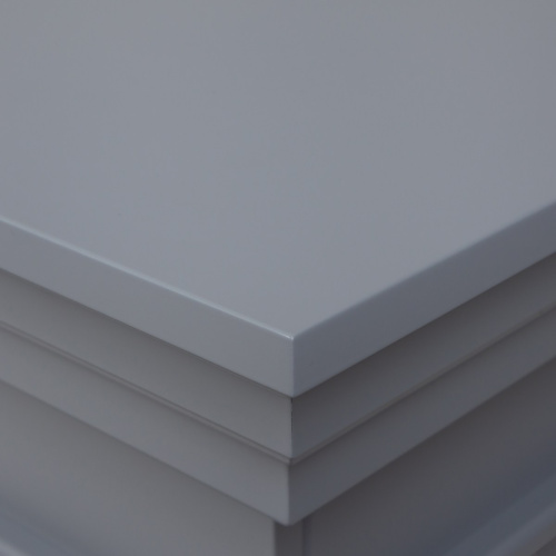 Портал каминный из МДФ RealFlame Ontario GR 45 серый, под очаг Joker 45