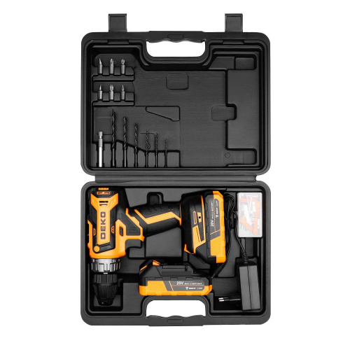 Дрель-шуруповёрт DEKO GCD20DU Pro 083-1039