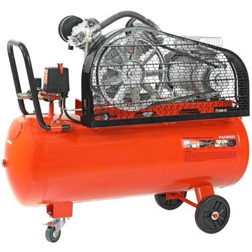Компрессор поршневой Patriot PTR 80-450A оранжевый