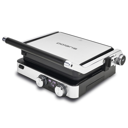 Электрогриль POLARIS PGP 2302D серебристый