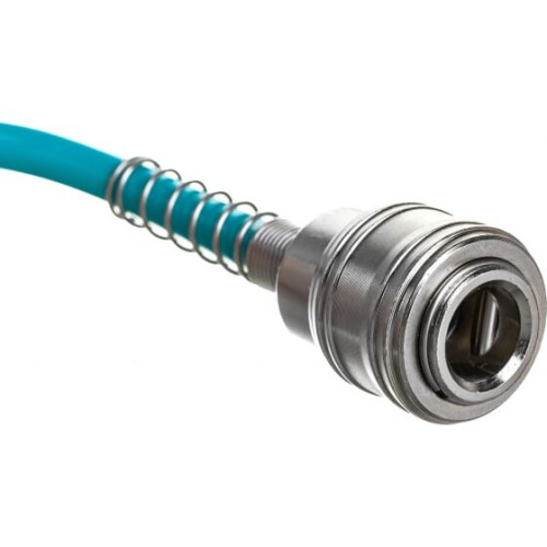 Шланг STELS Basf 57007 полиуретановый спиральный профессиональный 10м, с быстросъемными соединениями