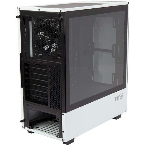 Корпус Hiper PW81 белый без БП ATX 3x120mm 2xUSB2.0 2xUSB3.0 audio bott PSU