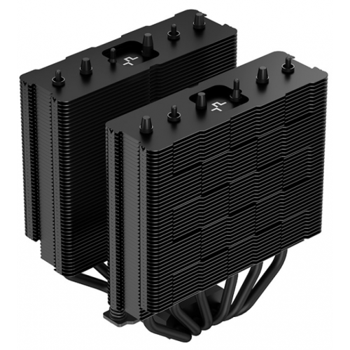 Кулер Deepcool AG620 Digital Bk ARGB Soc-AM5/AM4/1151/1200/2066/1700 4-pin 29.4dB Al+Cu 260W 1370gr LED Ret