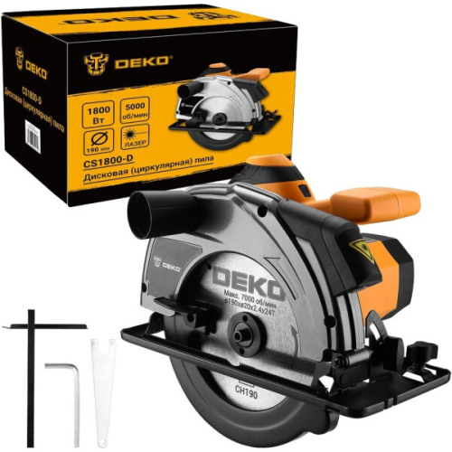 Пила циркулярная Deko CS1800-D (083-1101)