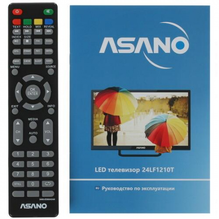 LED-телевизор Asano 24LF1210T черный