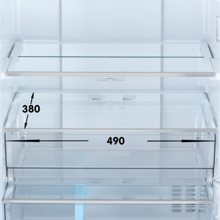 Холодильник с морозильником Haier C2F636CWFDU1 белый