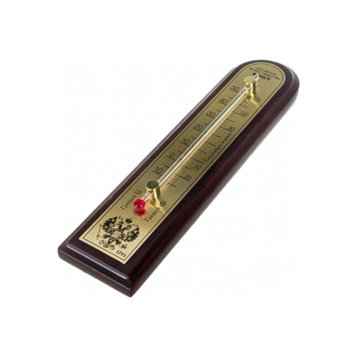 Термометр RST RST05937 спиртовой комнатный, цвет махагон