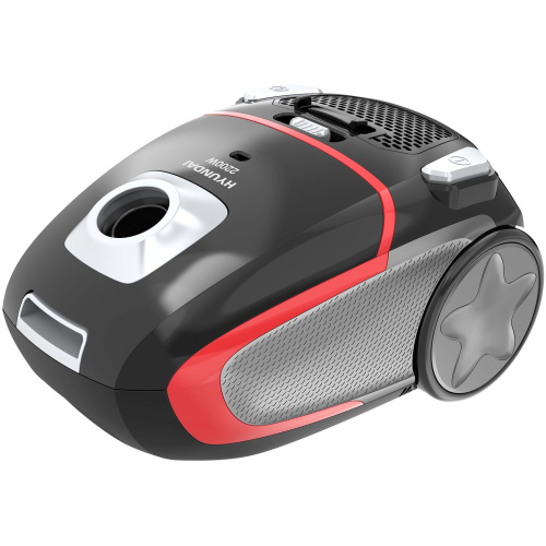 Пылесос Hyundai HYV-B4995 черный/красный (в компл.:1мешок)