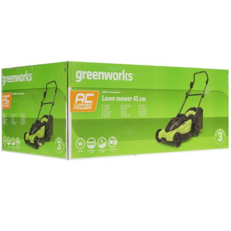 Электрическая газонокосилка GreenWorks LM2000