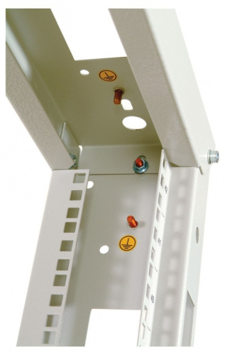 Стойка телекоммуникационная ЦМО (СТК-47.2-9005) 47U двухрамная,цвет черный