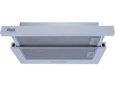 Вытяжка телескопическая Oasis UV-60W (F) белый/белый