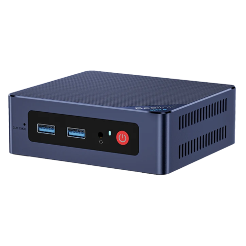 Мини ПК Beelink Mini S12 (BL/MINI S12/N95/8G/256G/Navy Blue) Intel Alder Lake N95, 4C/4T, Intel UHD 1.20 GHz(16EUs), 8GB DDR4 3200MHz RAM 256GB