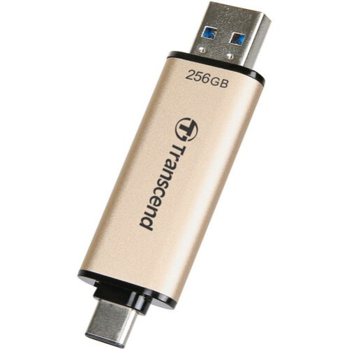 USB-флешка Transcend 256Gb Jetflash 930С TS256GJF930C USB3.0 золотистый/черный