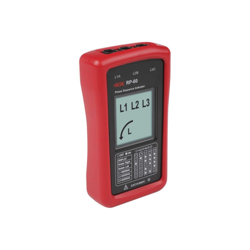 Индикатор чередования фаз RGK RP-60 (755214)