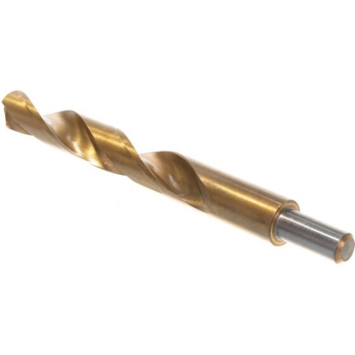 Сверло по металлу титан+кобальт Vertex Tools 666-20 Р6М5 20мм