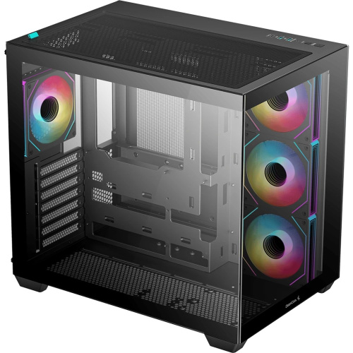 Корпус Deepcool CG530 4F (R-CG530-BKADA4-G-1) черный без БП ATX 2x120mm 2x140mm 2xUSB2.0 1xUSB3.0 audio bott PSU
