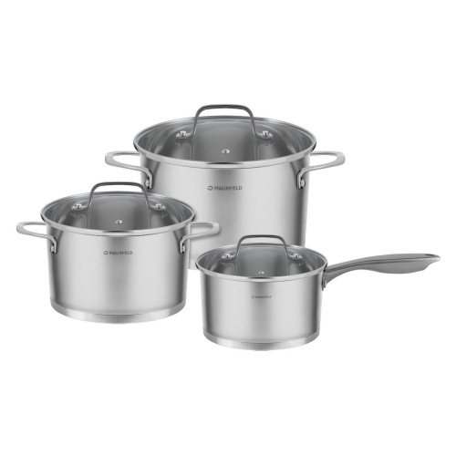 Набор кастрюль MAUNFELD Taylor MF125TL01ST нерж