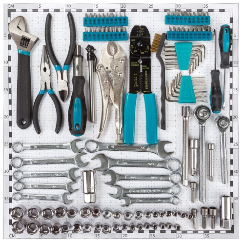 Набор инструментов Bort BTK-123 123 предмета (жесткий кейс)