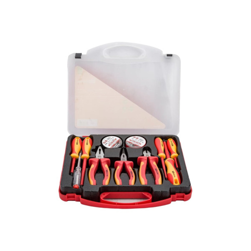 Набор диэлектрического инструмента TDM Эксперт Электрик №2 SQ1017-0102 пласт. чемодан/11 предметов
